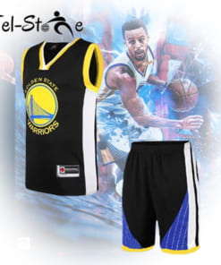 [Đồng phục bóng rổ] - CLB Golden State Warriors (Đen)