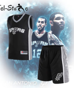 [Đồng phục bóng rổ]- CLB San Antonio Spurs (Đen)