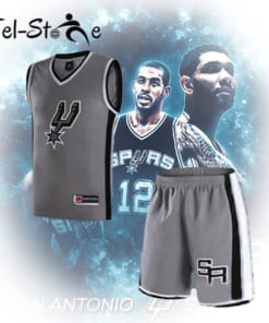 [Đồng phục bóng rổ]- CLB San Antonio Spurs (Xám)