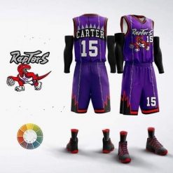 Bộ Jersey Raptor Carter (Tím)