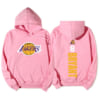 [Hoodies bóng rổ] - Lakers (Kobe - hồng)