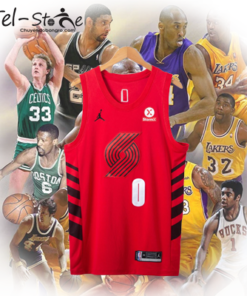 [ Áo Jersey ] Blazers- Lillard (TS01)