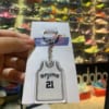 [ Móc chìa khóa NBA ] - Ducan (Số 21)